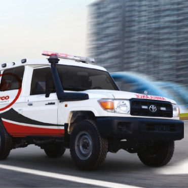 Customized and specialized ambulance